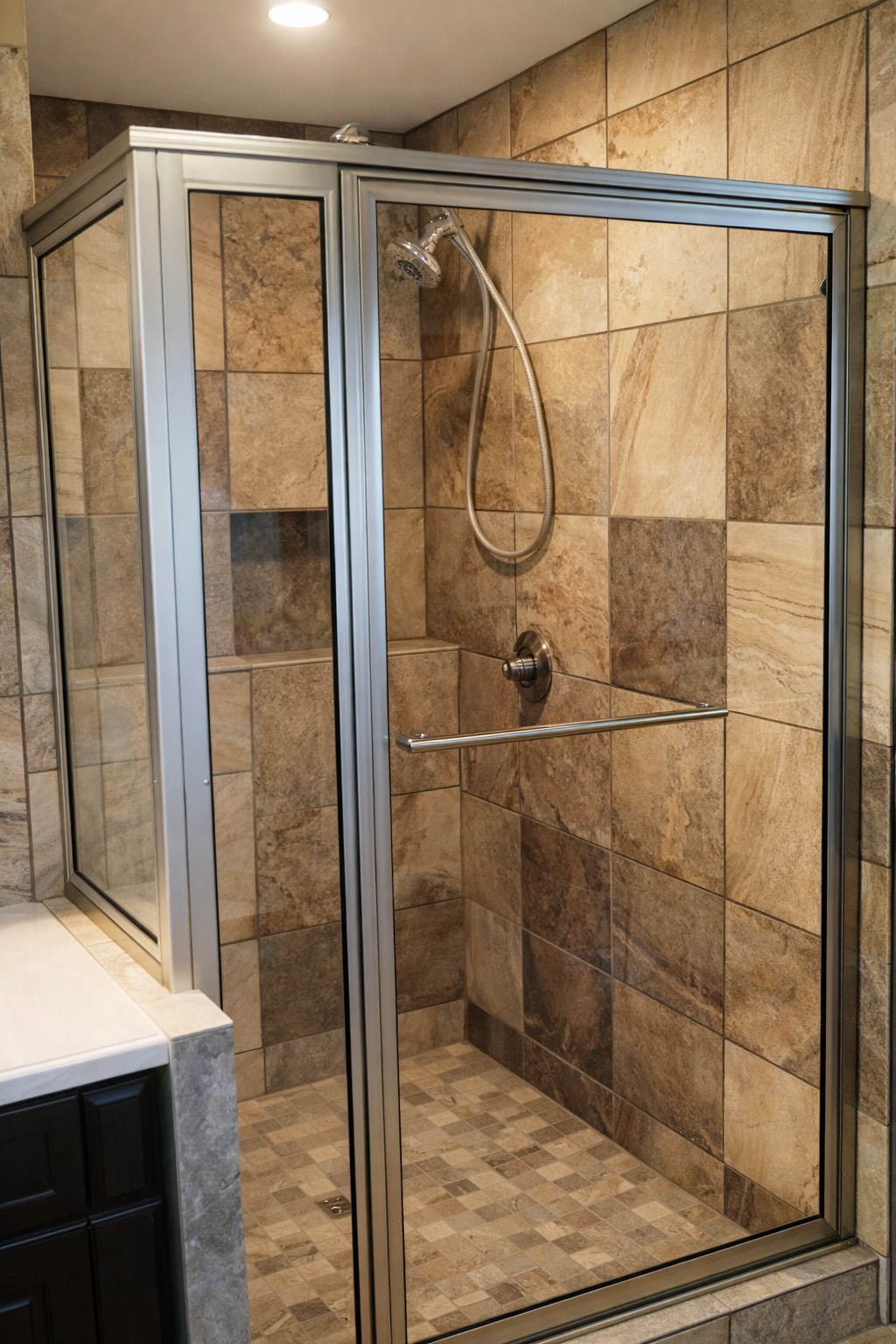 door panel return half wall